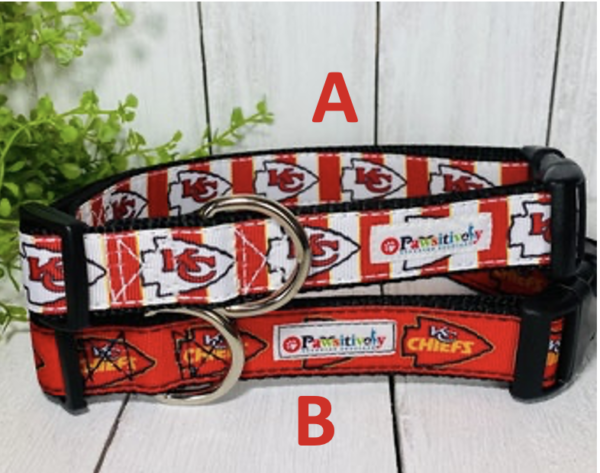 Kansas City Chiefs Pet Collar