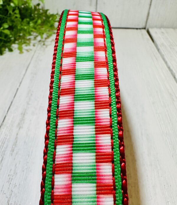 Christmas Red and Green Pet Collar - Image 2