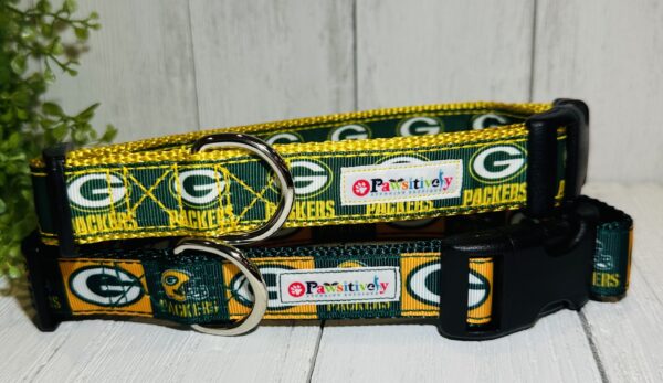 Green Bay Packers Square Pet Collar