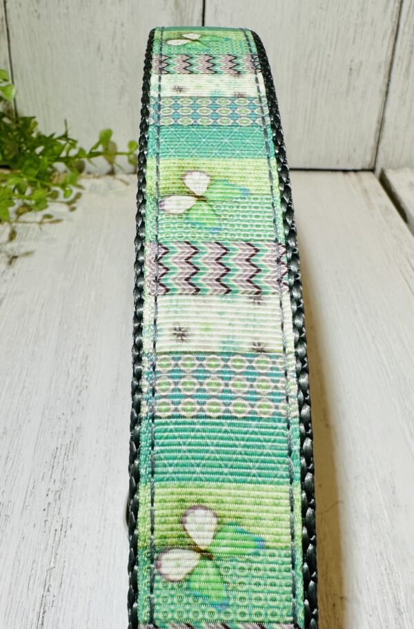 Green Pattern Dog / Pet Collar - Image 2