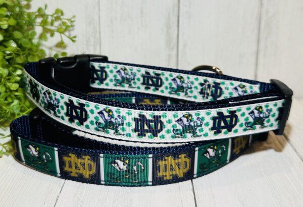 Notre Dame Fighting Irish Pet Collar - Image 2