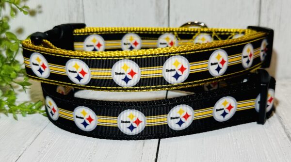 Pittsburg Steelers Dog / Pet Collar - Image 2