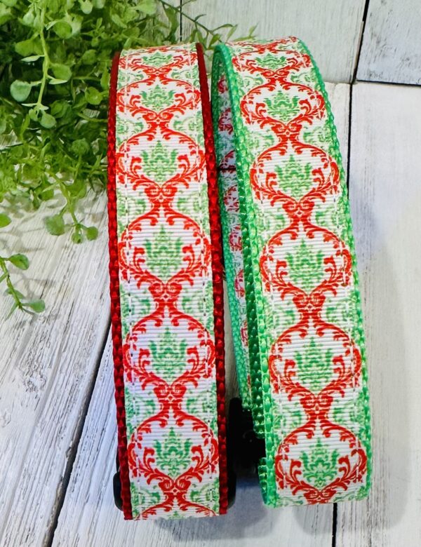 Red and Green Christmas Pet Collars - Image 3