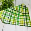 St. Patrick's Day Plaid Bandanna