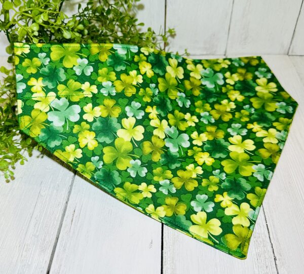 St. Patrick's Day Shamrock Bandanna